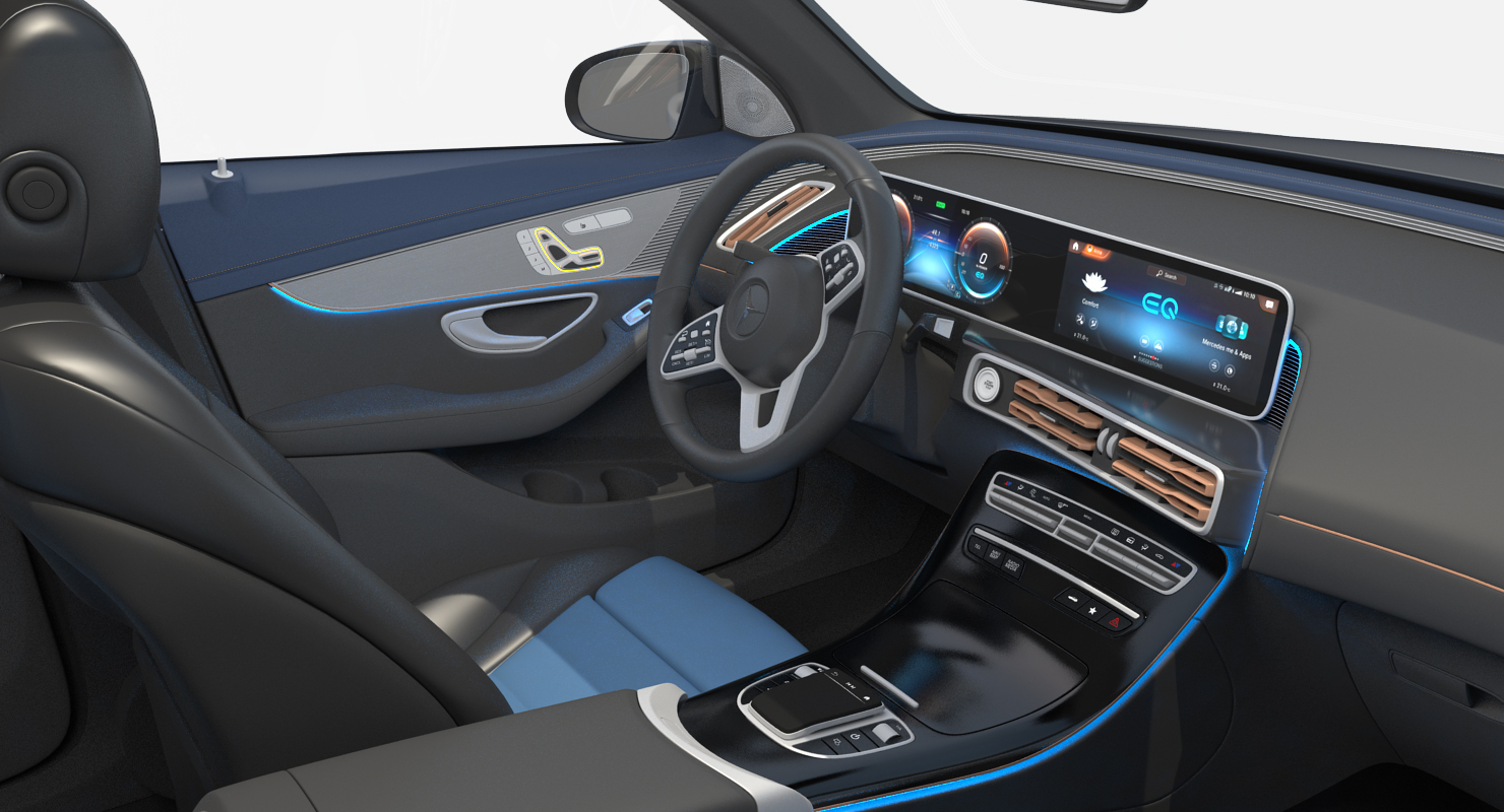 Mercedes Benz EQC 3D