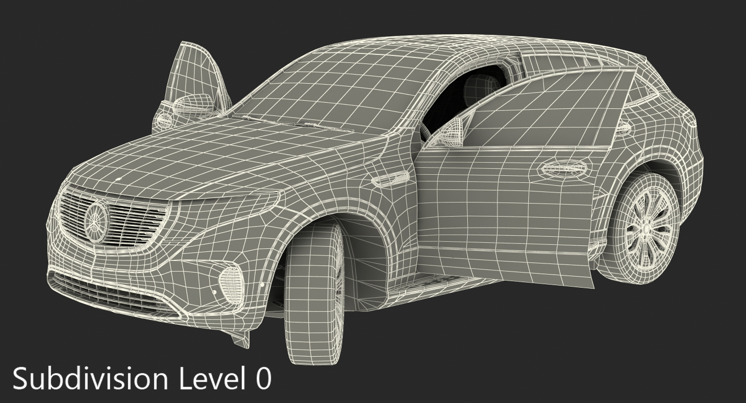 Mercedes Benz EQC 3D