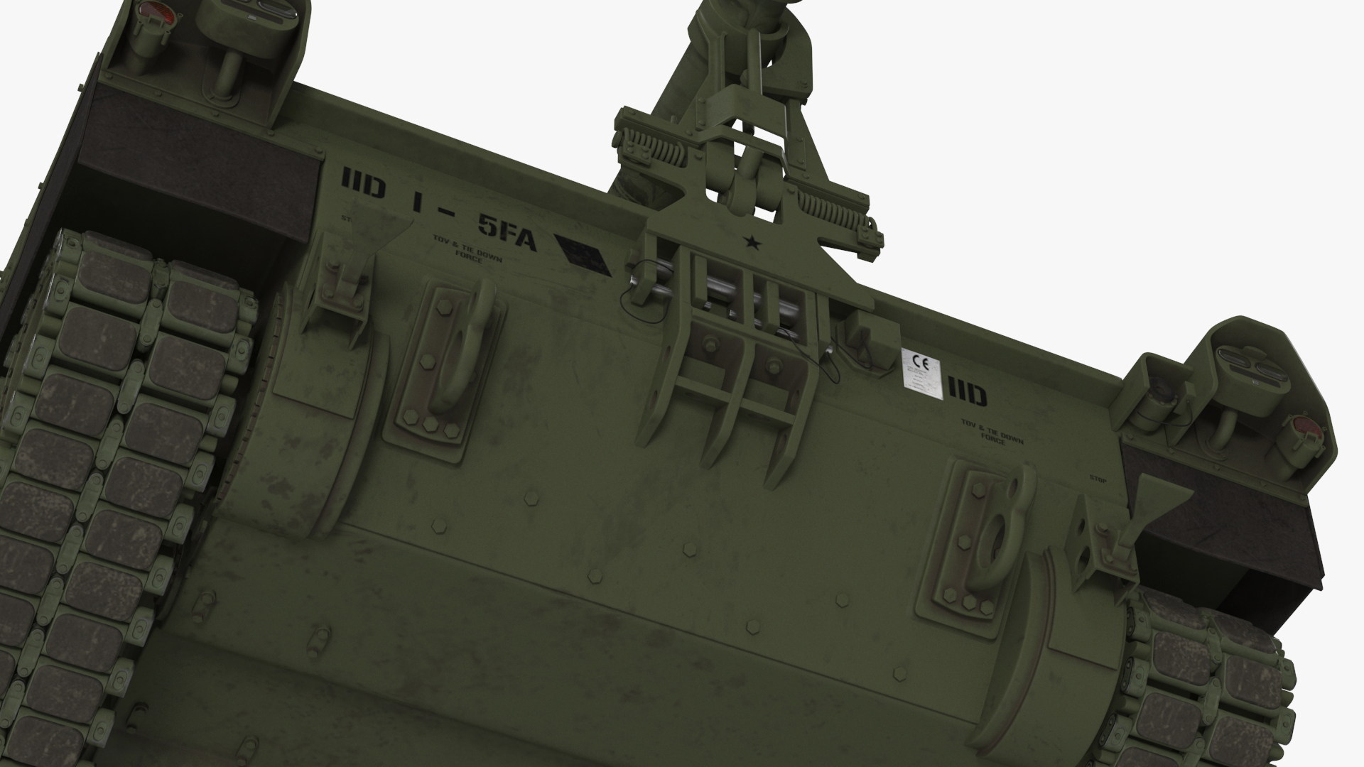 Military Howitzer M109A7 Paladin Rigged 3D model