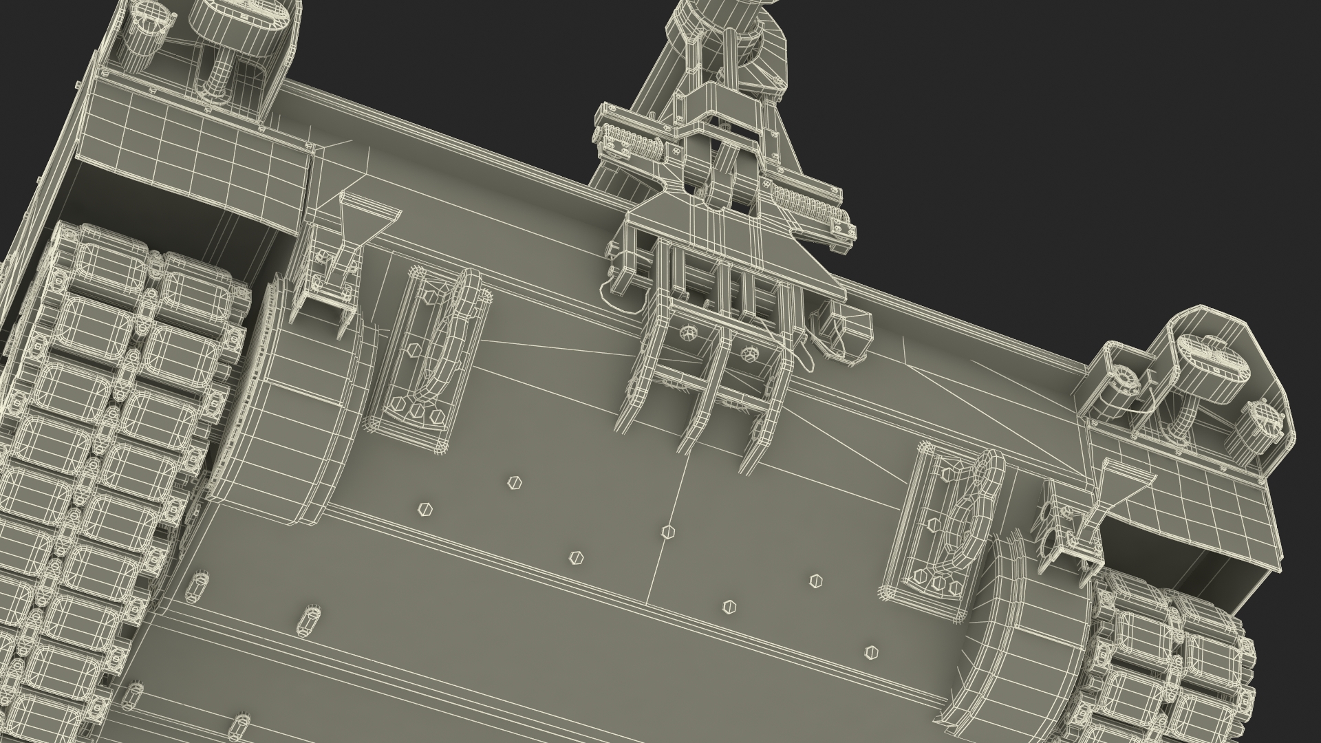 Military Howitzer M109A7 Paladin Rigged 3D model