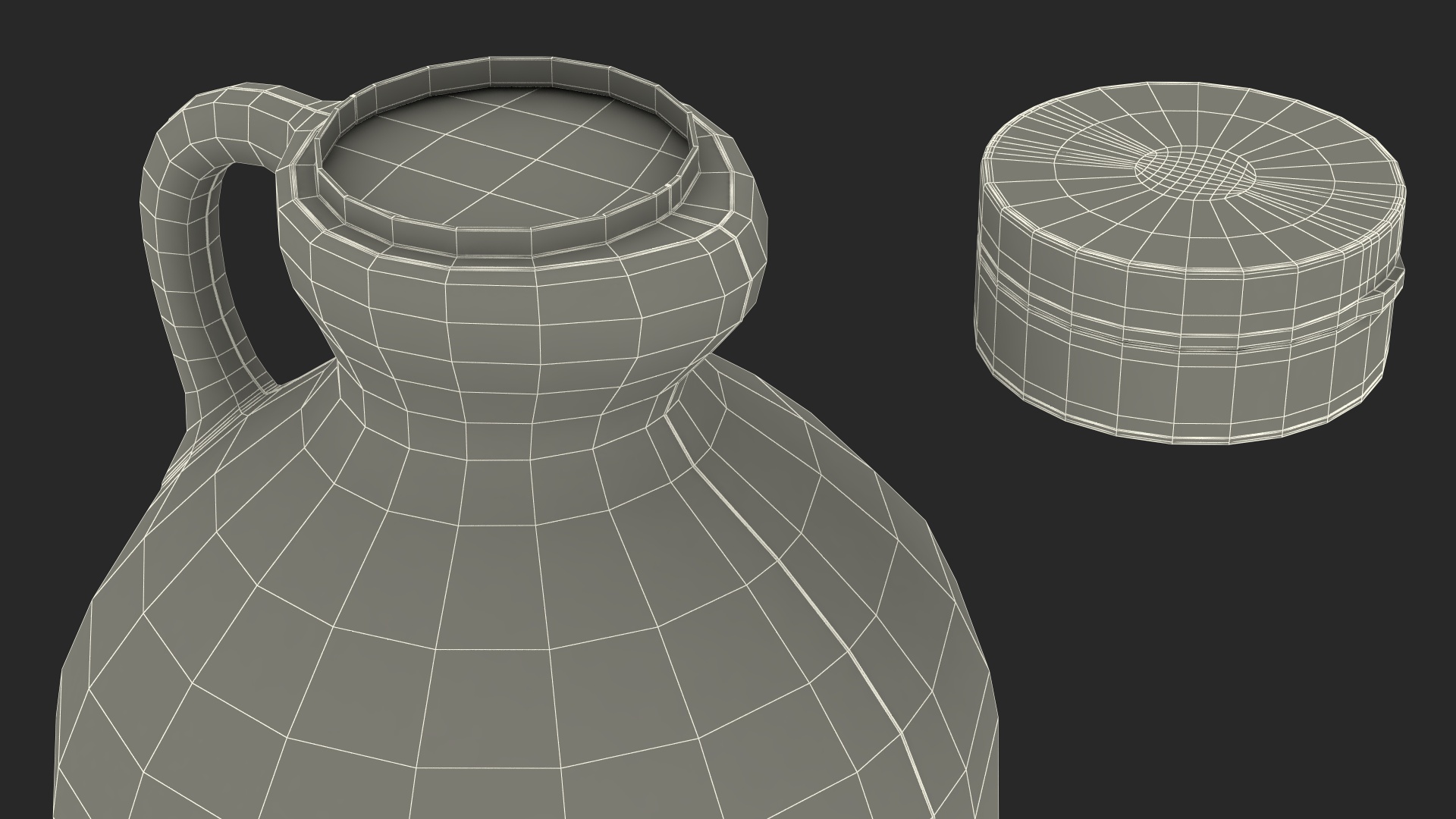 Maple Syrup Flask 3D