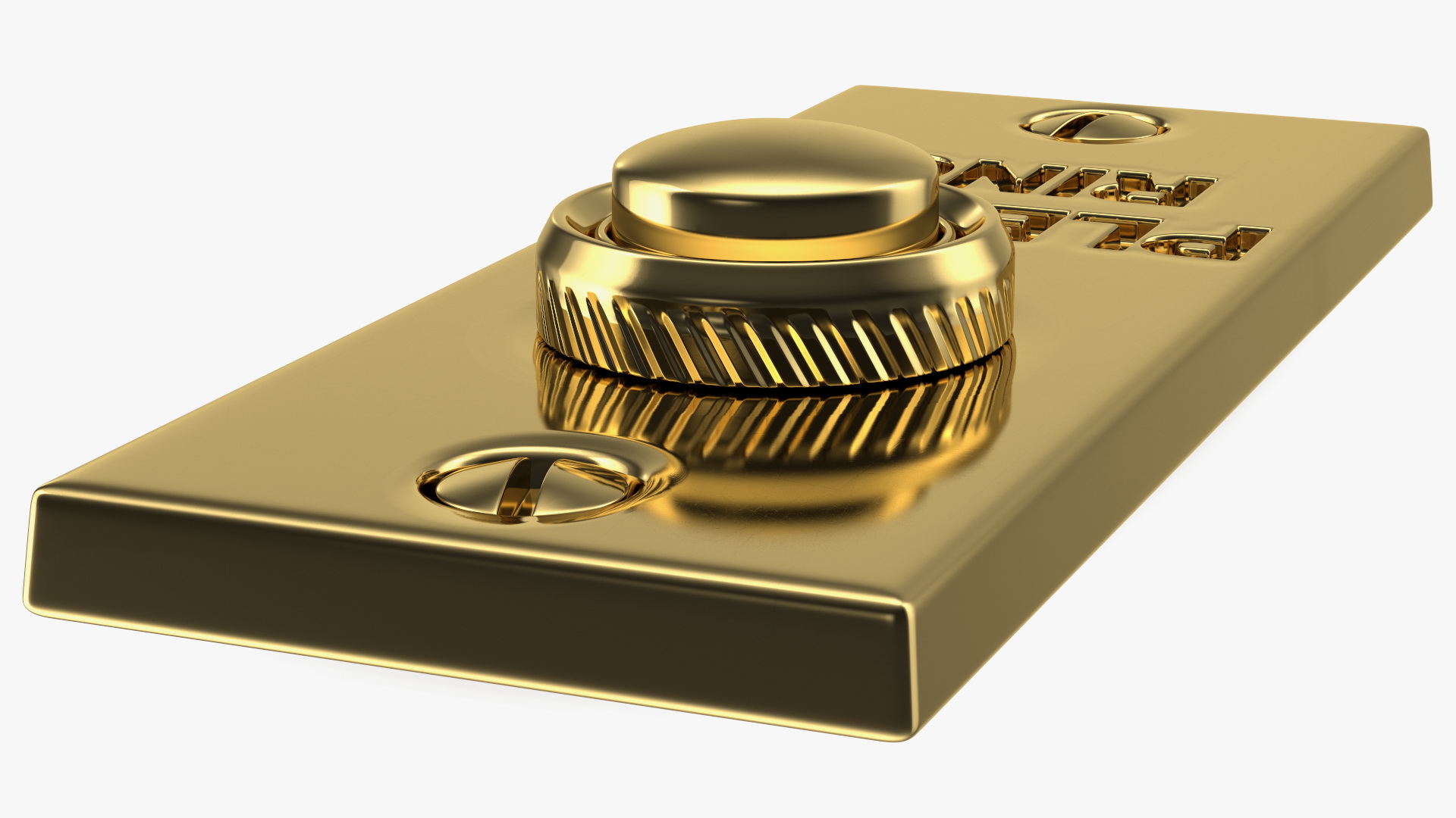 3D model Classic Rectangular Doorbell Button