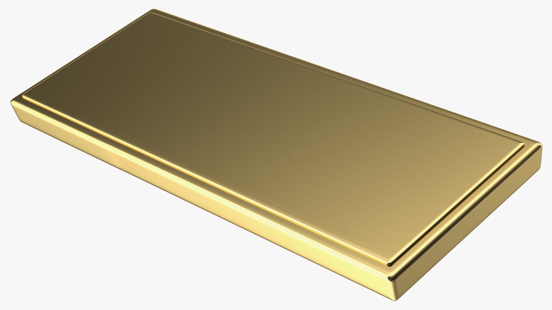 3D model Classic Rectangular Doorbell Button