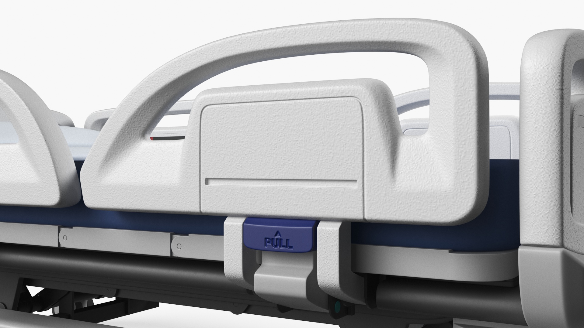 3D Smart Hospital Bed Off State model