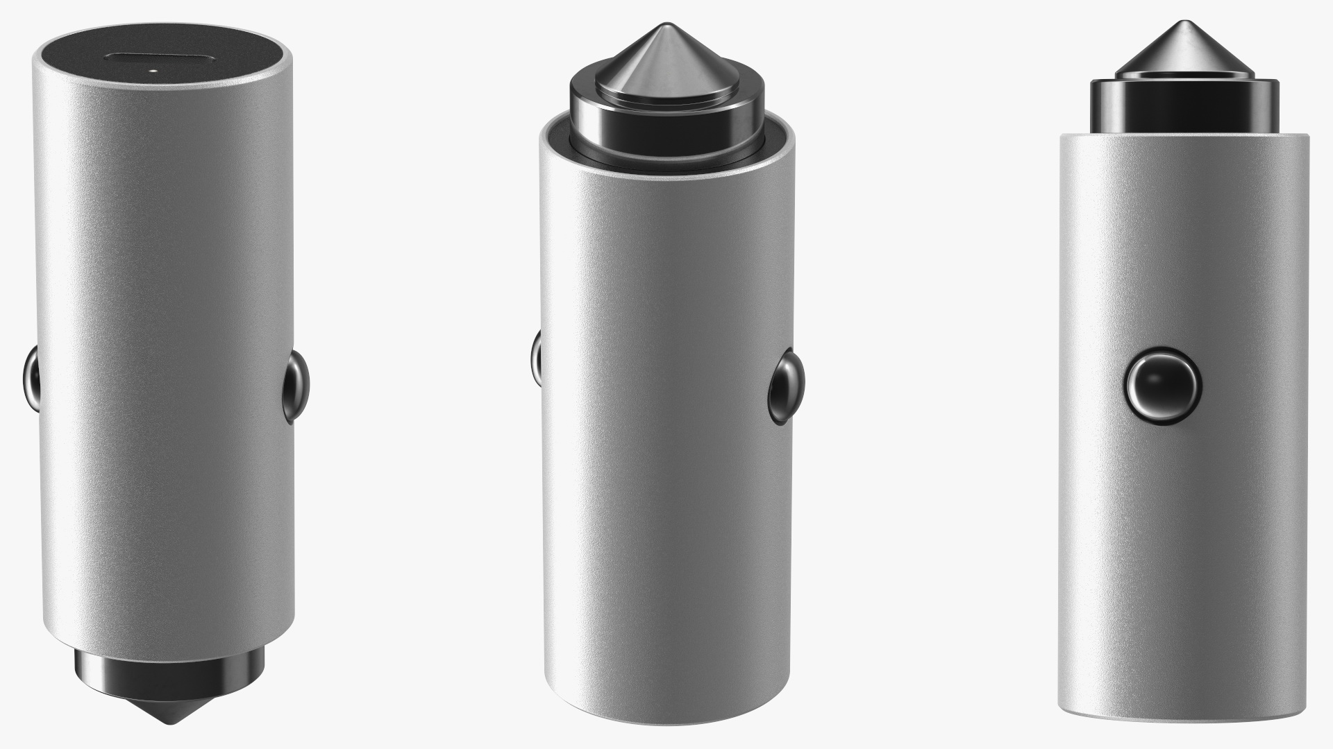 USB Type C Car Charger 3D