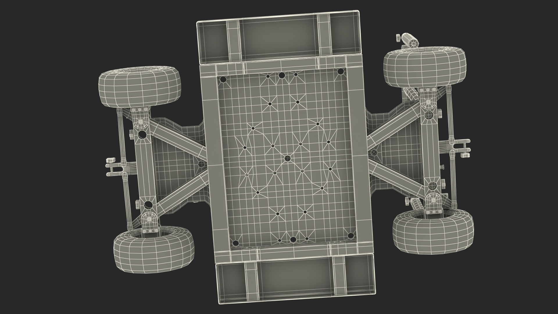 Dolly with Seat Rigged 3D