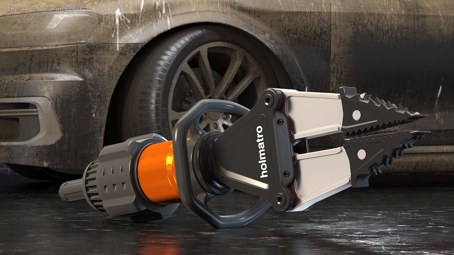 Holmatro Cordless Rescue Tool Spreader PSP50 3D model