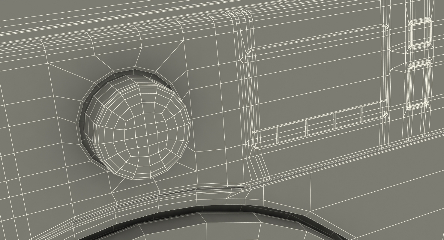 Front Load Dryer Generic 3D model