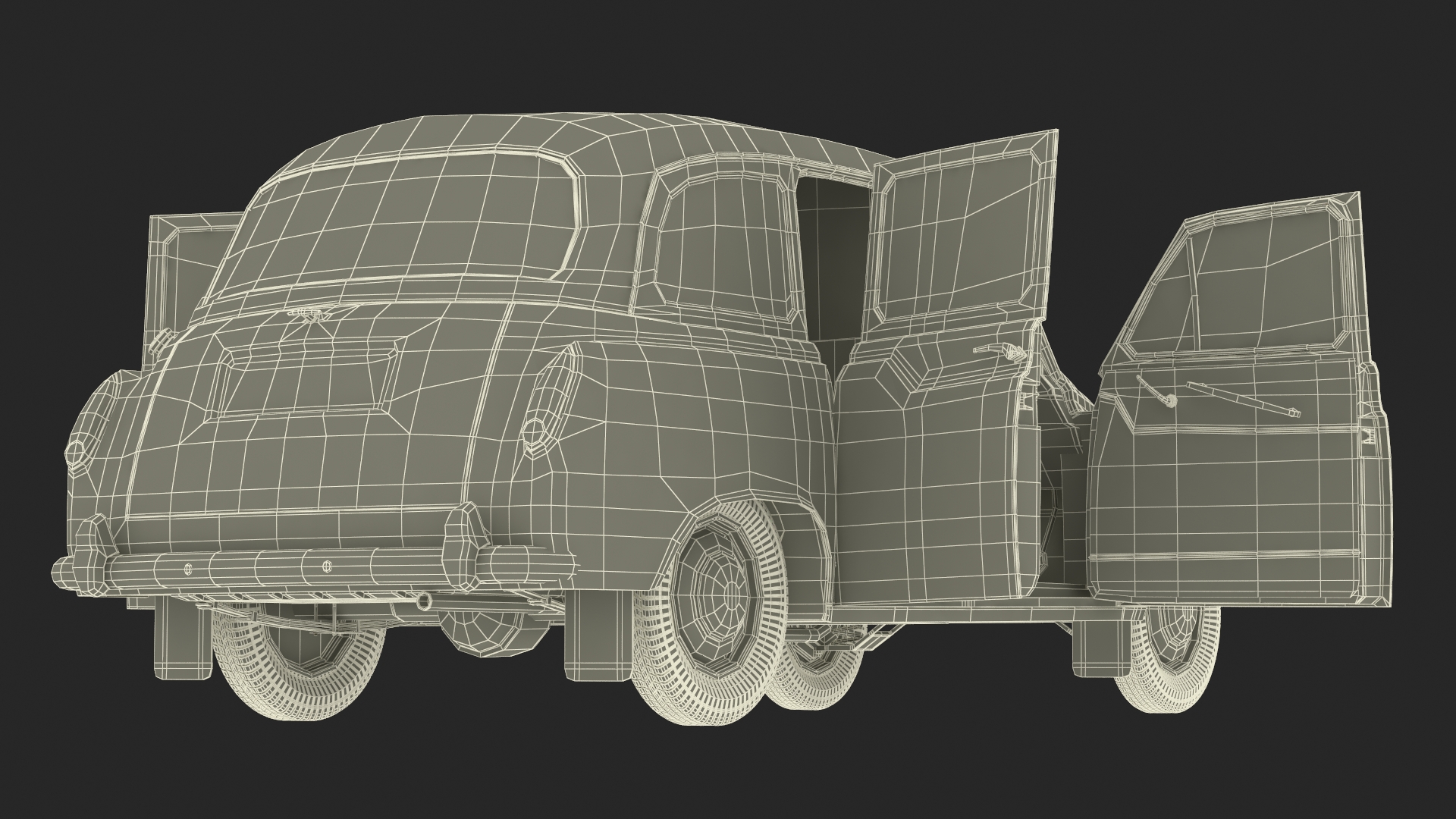 Vintage London Taxi Cab FX4 3D