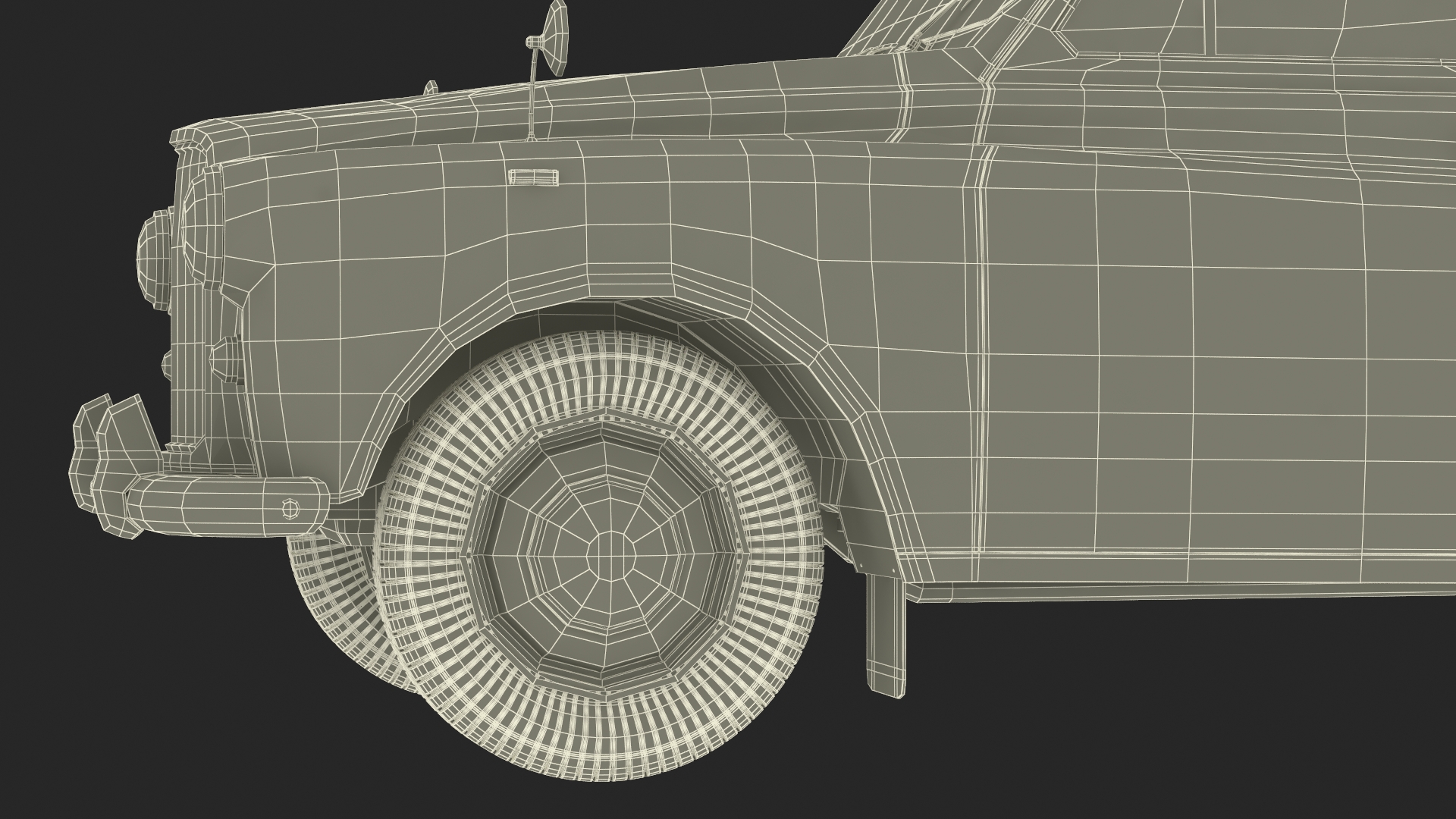 Vintage London Taxi Cab FX4 3D
