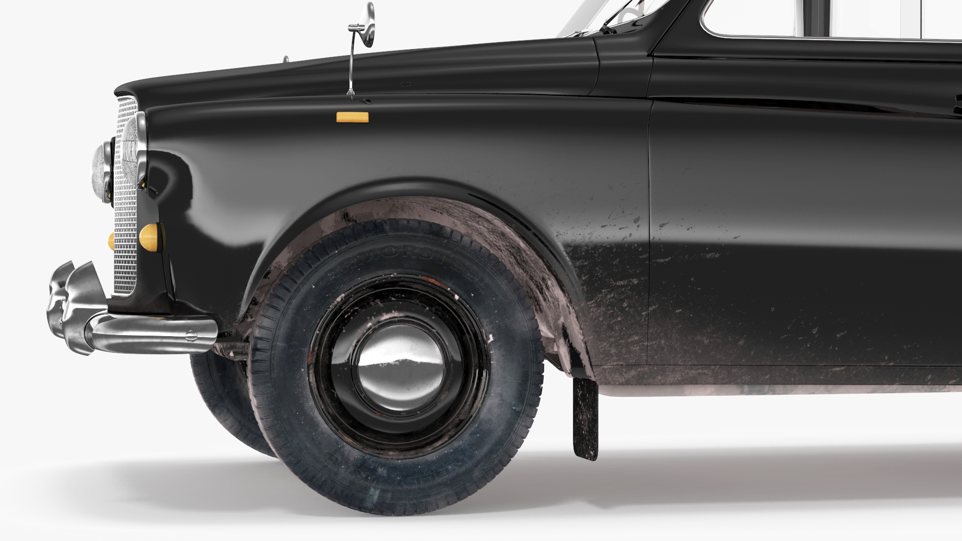 Vintage London Taxi Cab FX4 3D
