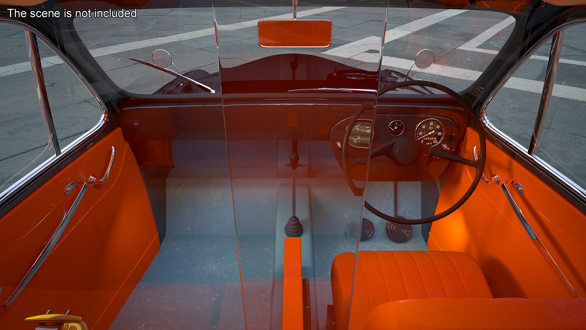 Vintage London Taxi Cab FX4 3D