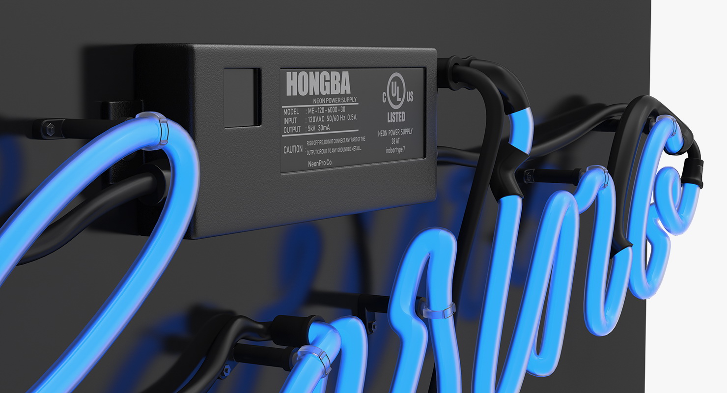 3D Neon Sign Casino