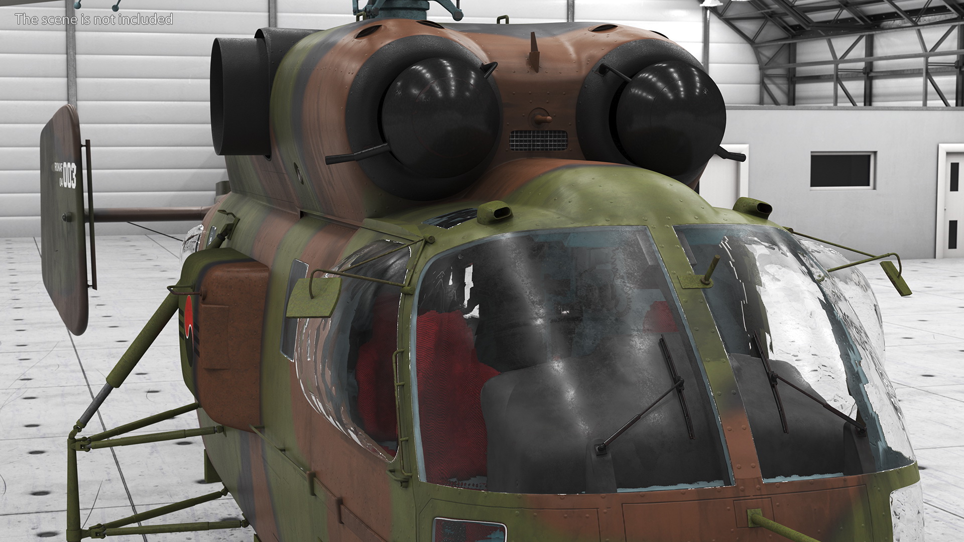 Kamov HH32A South Korea Air Force Helicopter 3D model