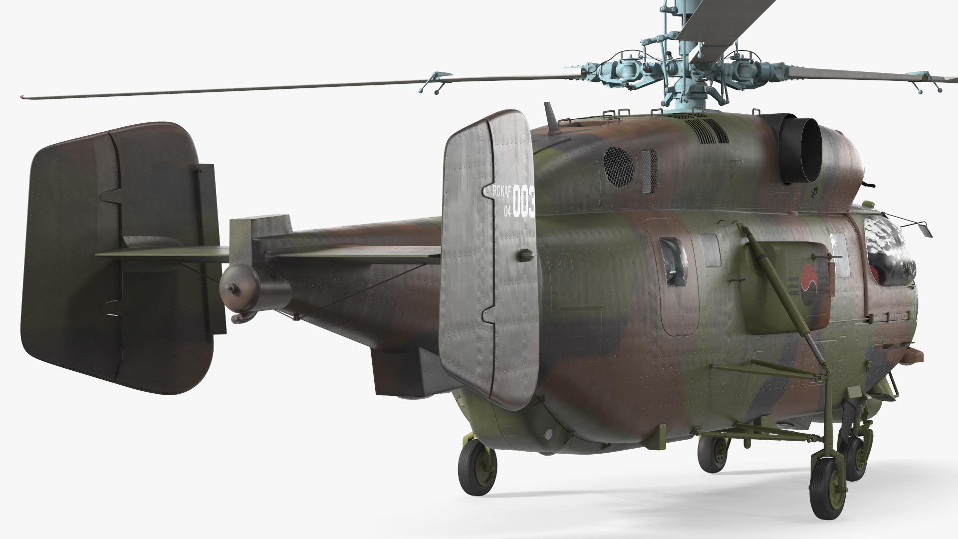 Kamov HH32A South Korea Air Force Helicopter 3D model