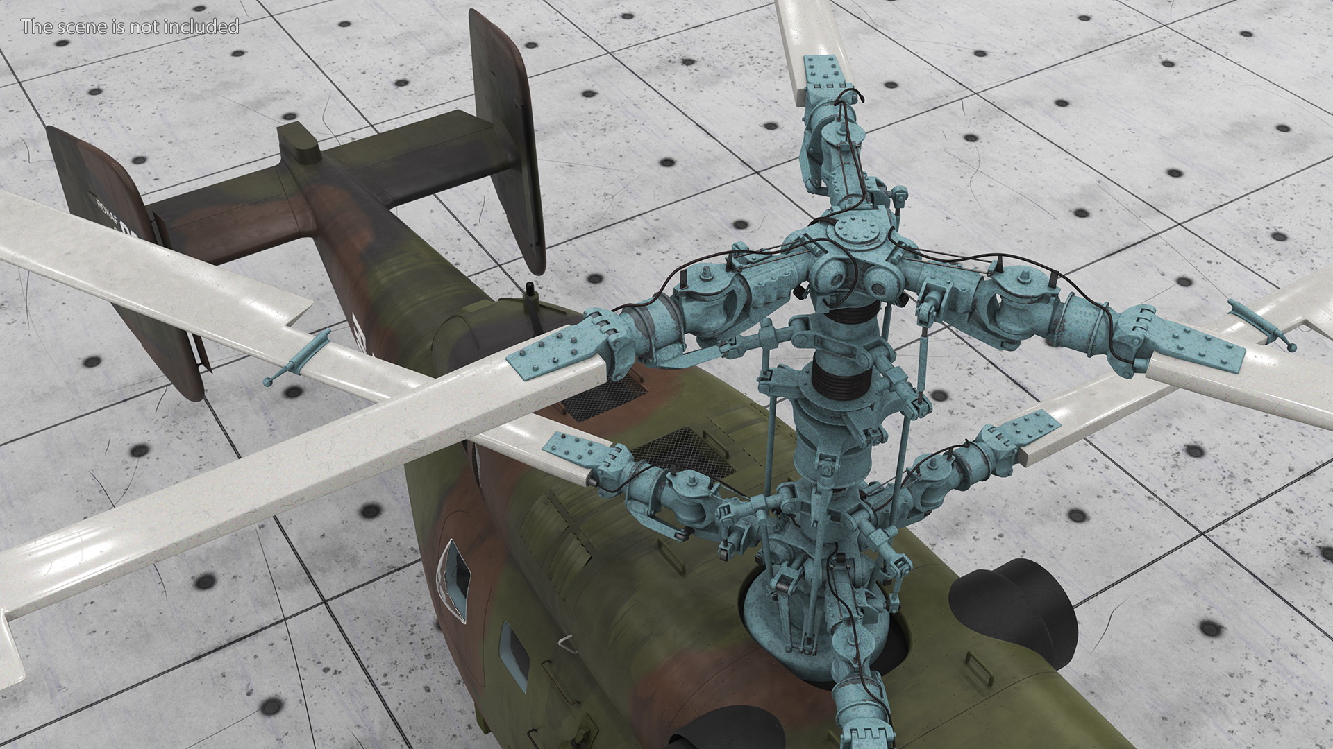 Kamov HH32A South Korea Air Force Helicopter 3D model