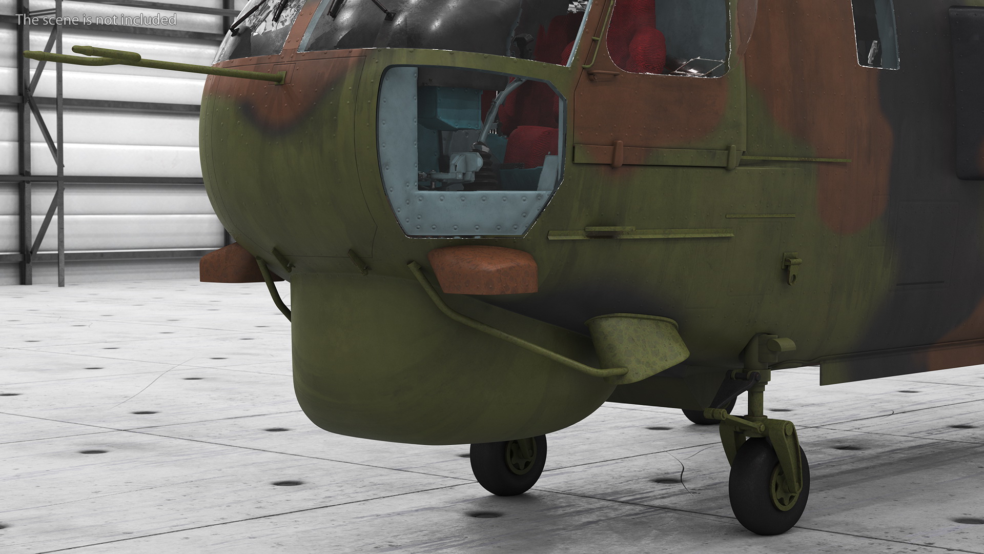 Kamov HH32A South Korea Air Force Helicopter 3D model
