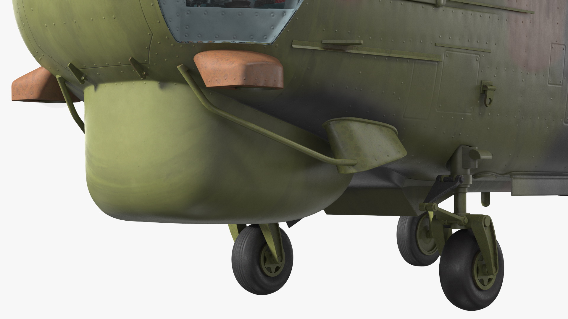 Kamov HH32A South Korea Air Force Helicopter 3D model