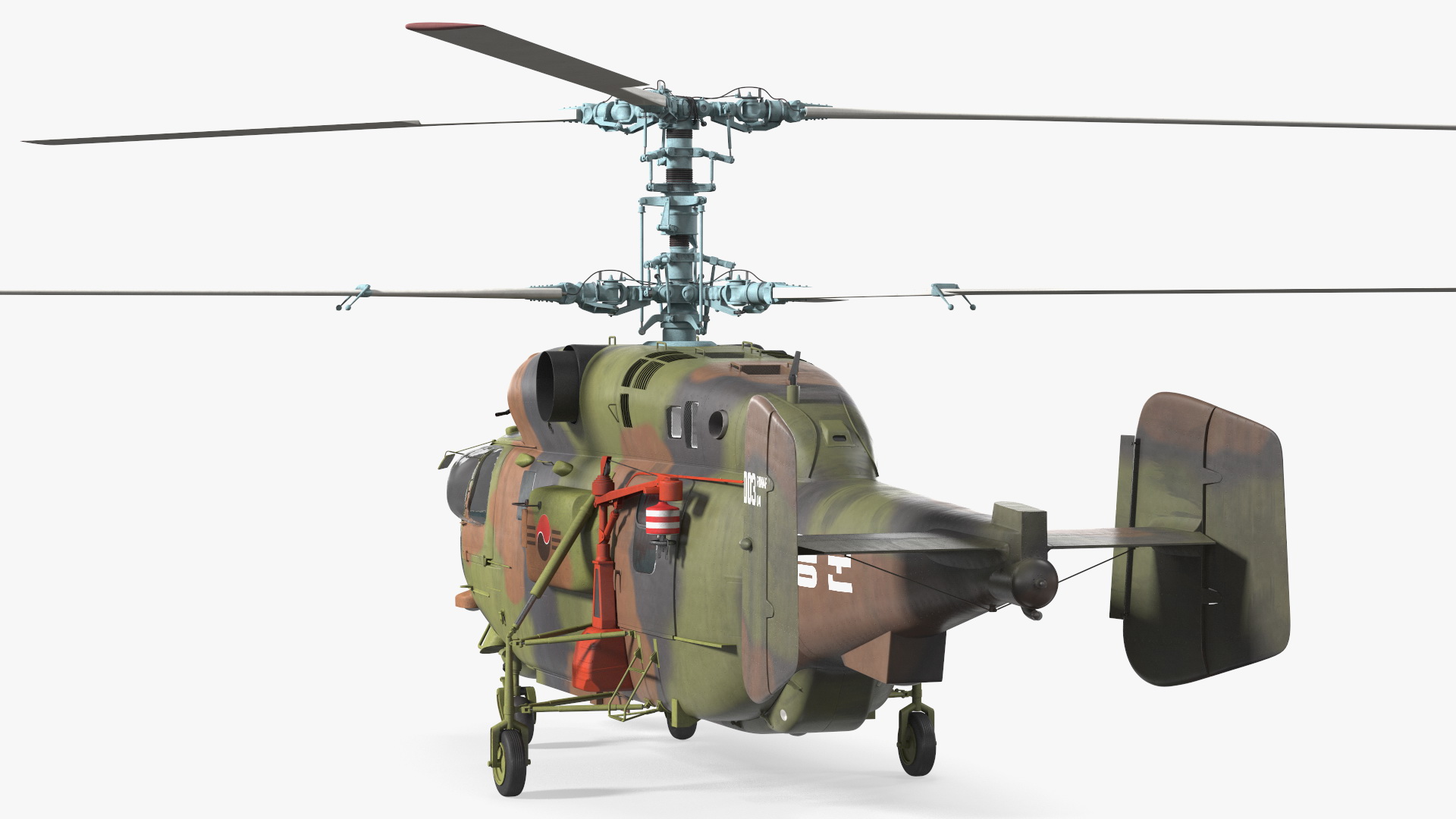 Kamov HH32A South Korea Air Force Helicopter 3D model