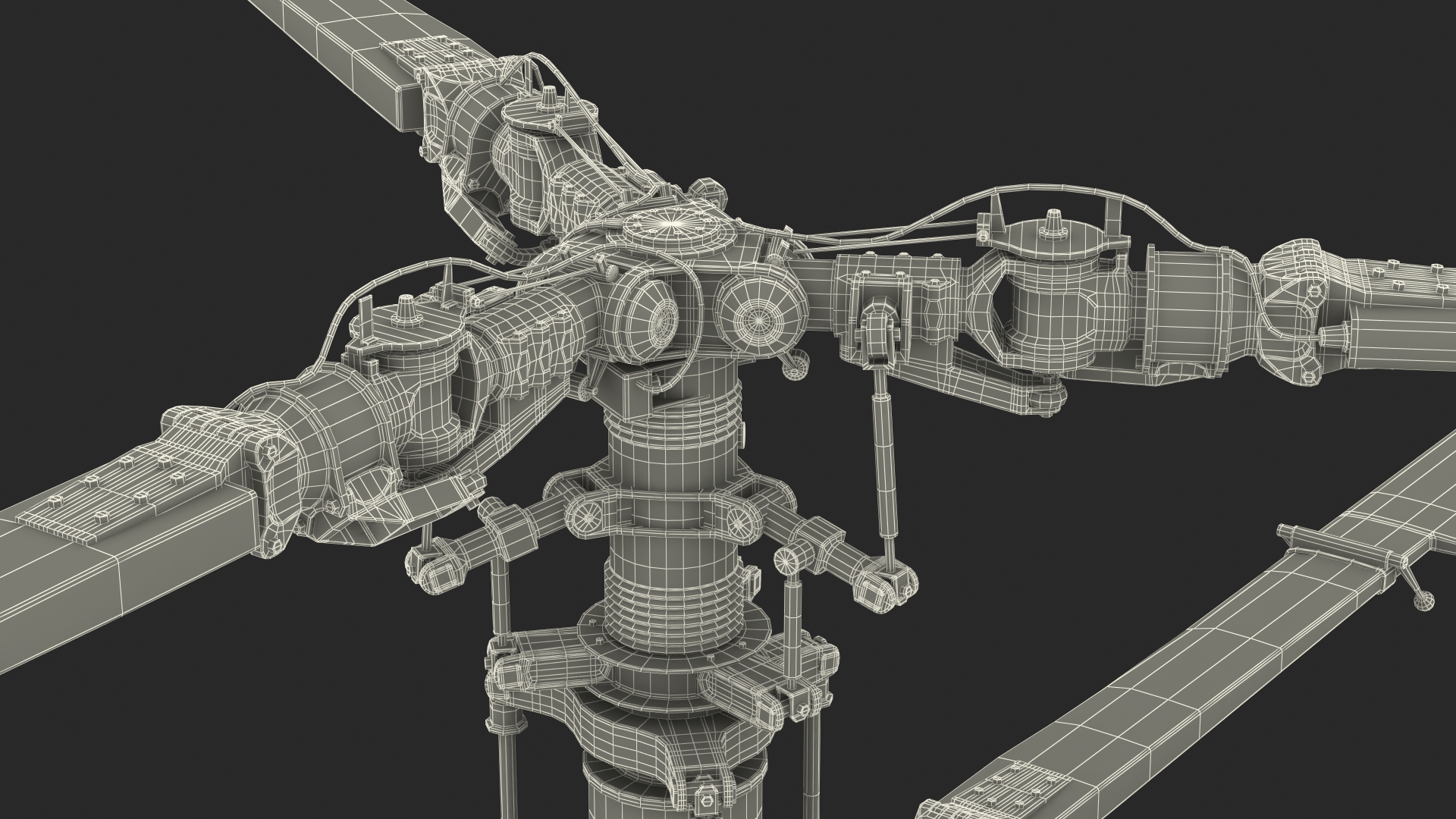 Kamov HH32A South Korea Air Force Helicopter 3D model