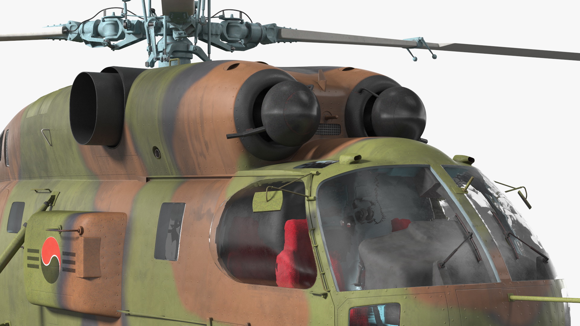 Kamov HH32A South Korea Air Force Helicopter 3D model