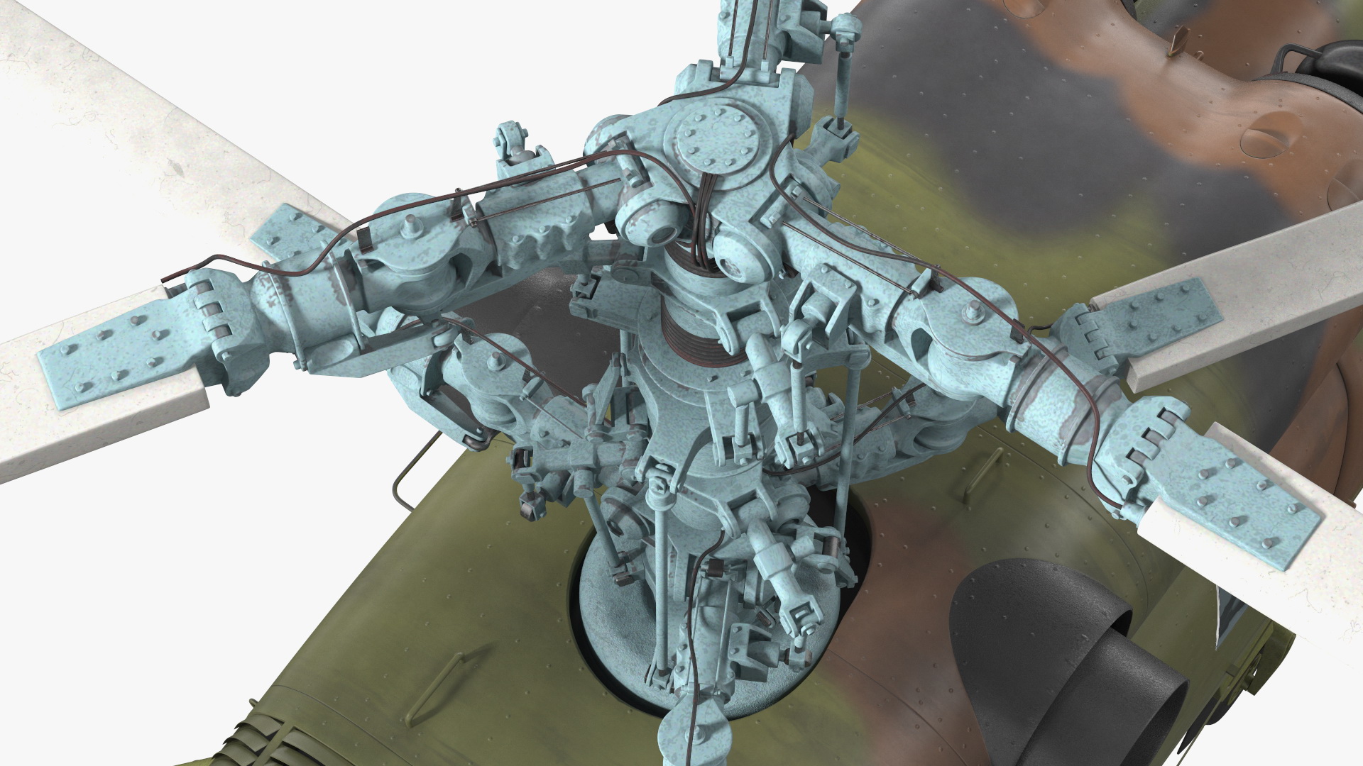 Kamov HH32A South Korea Air Force Helicopter 3D model
