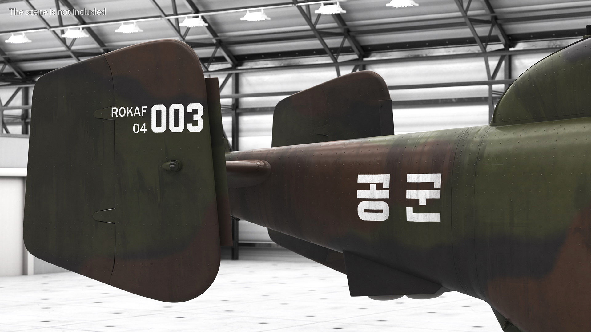 Kamov HH32A South Korea Air Force Helicopter 3D model