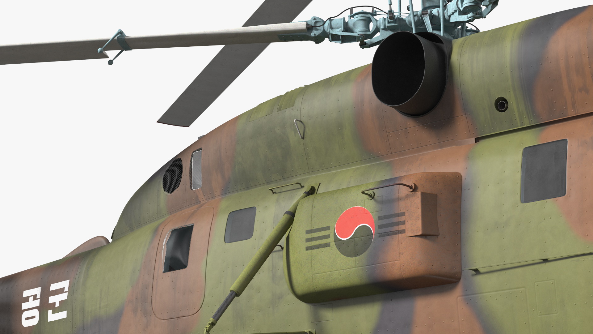 Kamov HH32A South Korea Air Force Helicopter 3D model