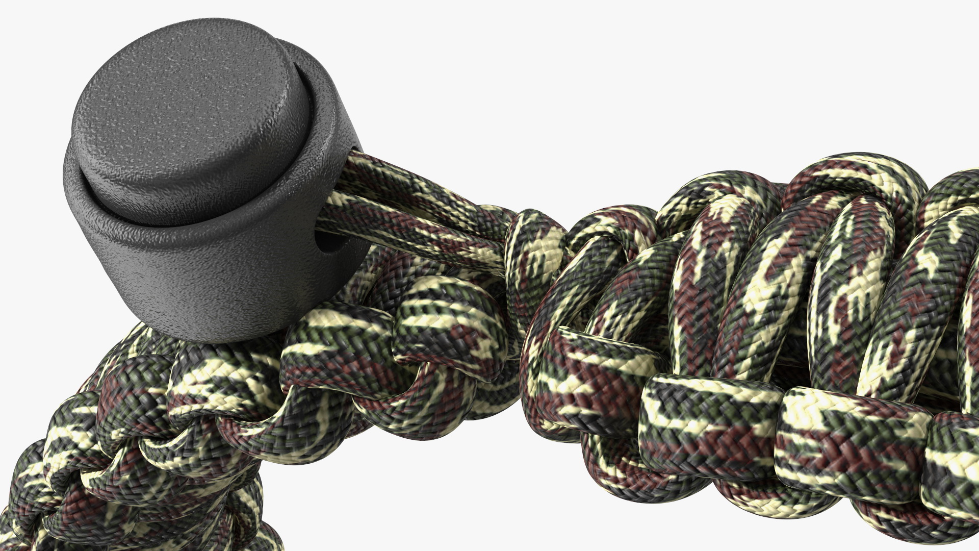 3D model Atomic Bear Cobra Survival Bracelet Camo