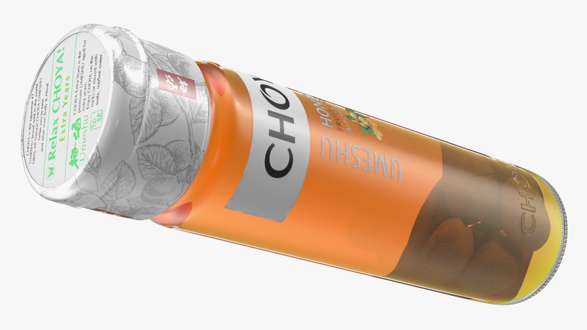 Fruit Liqueur Choya Umeshu Honey 3D
