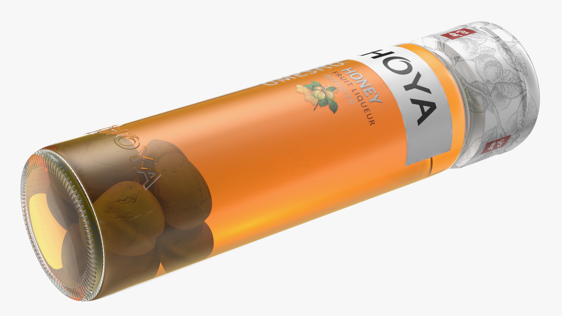 Fruit Liqueur Choya Umeshu Honey 3D