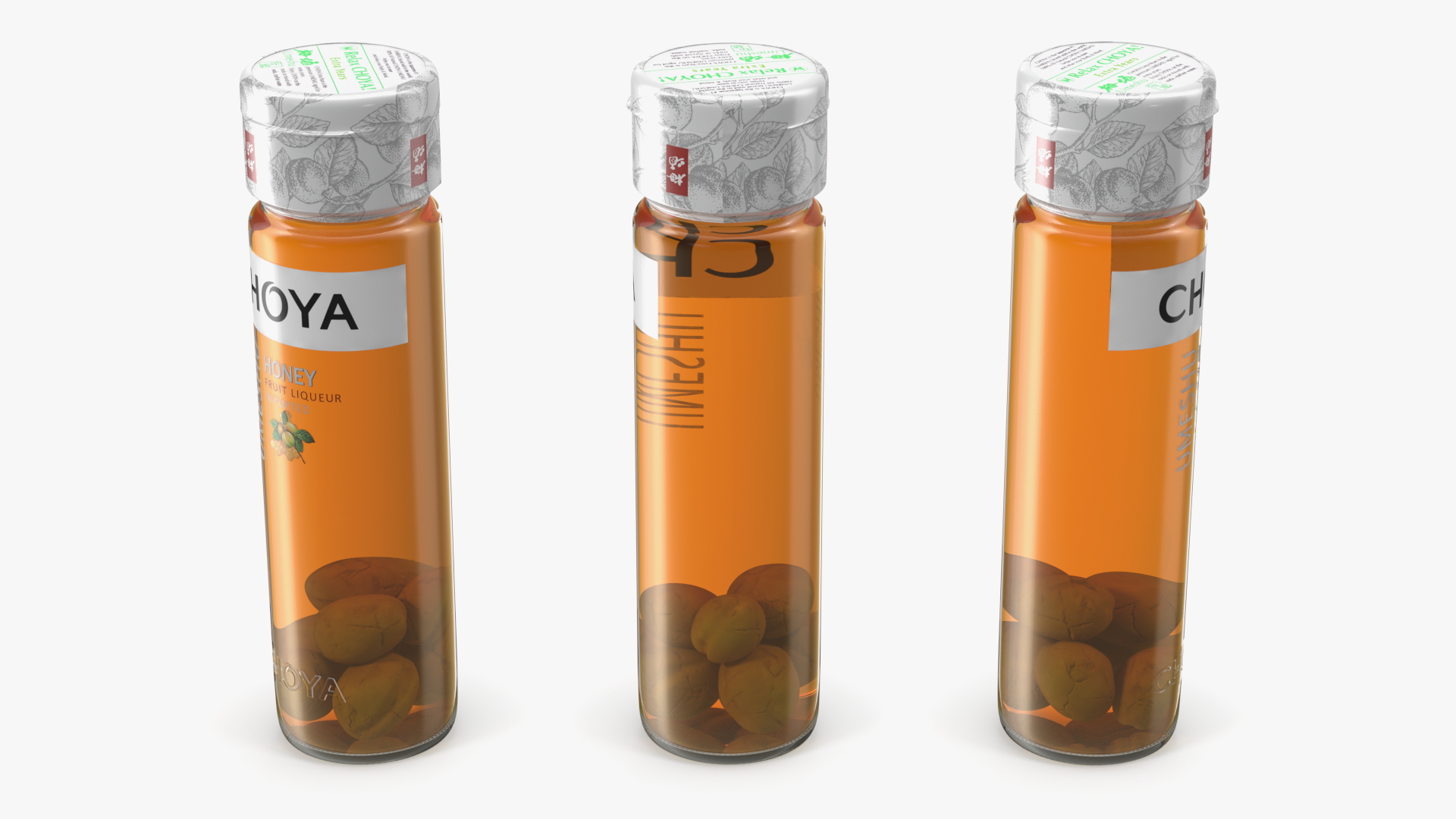 Fruit Liqueur Choya Umeshu Honey 3D