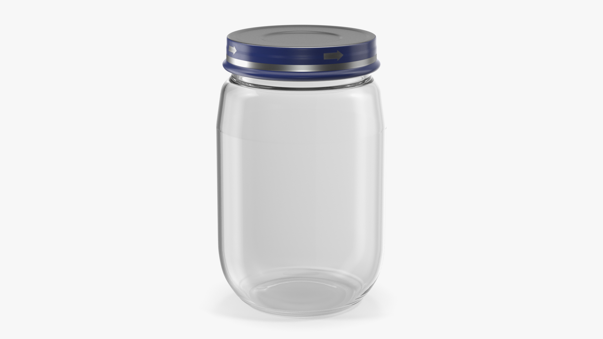 Baby Food Empty Jar 170g 3D model