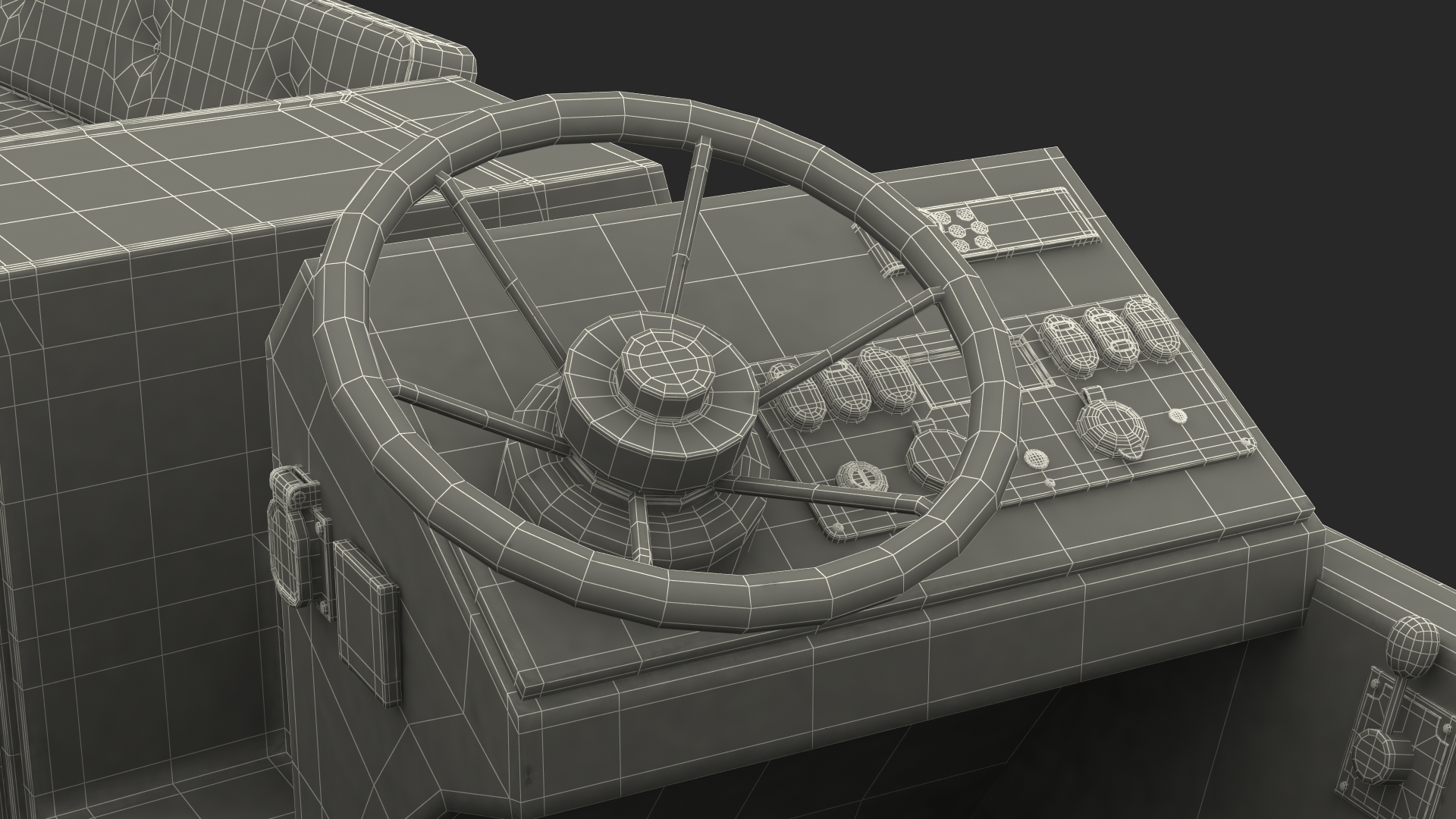 3D Electric Recreational Boat Rigged model