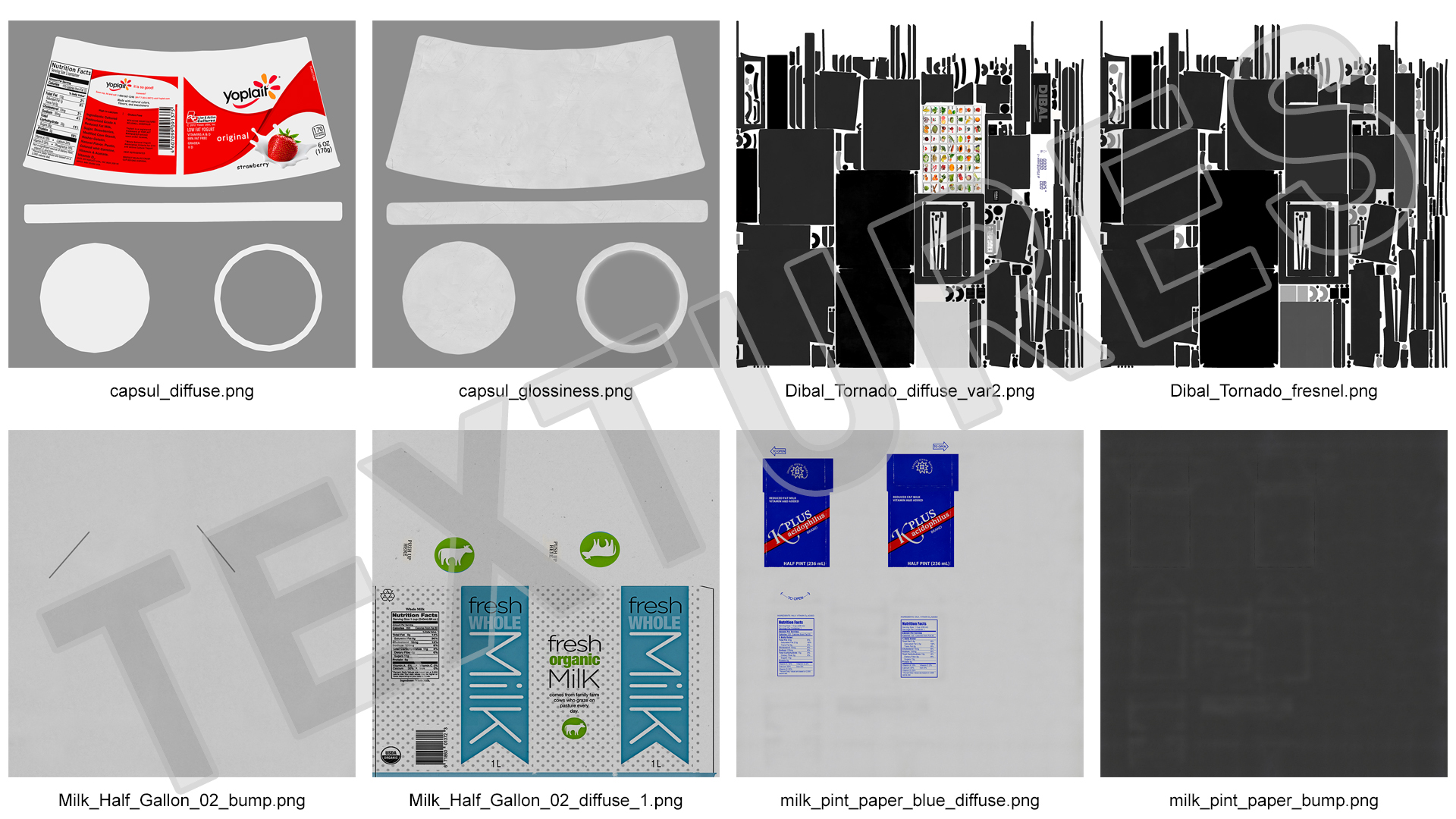 Self-service Scales Tornado with Shopping Cart with Goods 3D