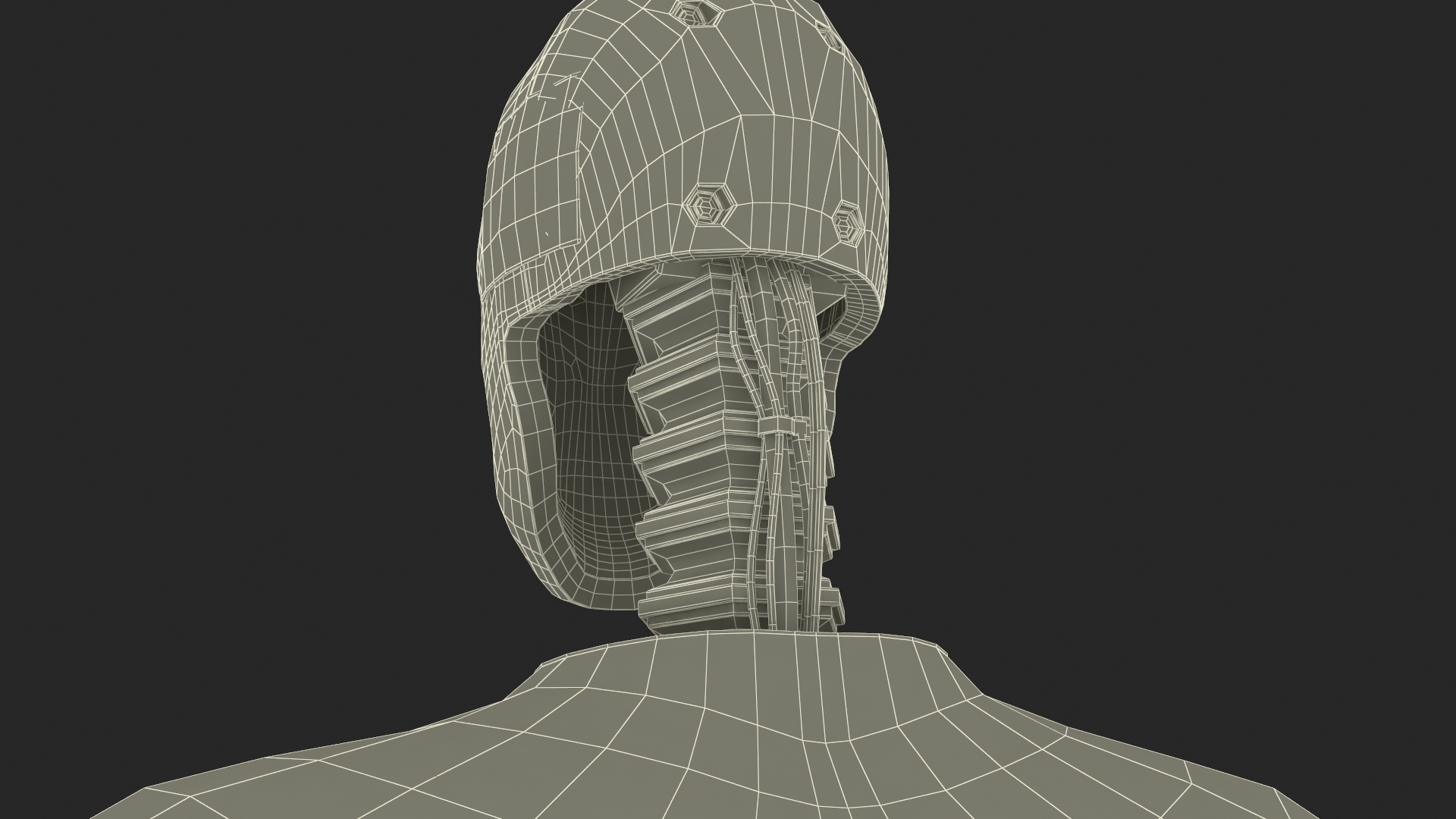 3D Humanoid Crash Test Dummy Rigged for Maya