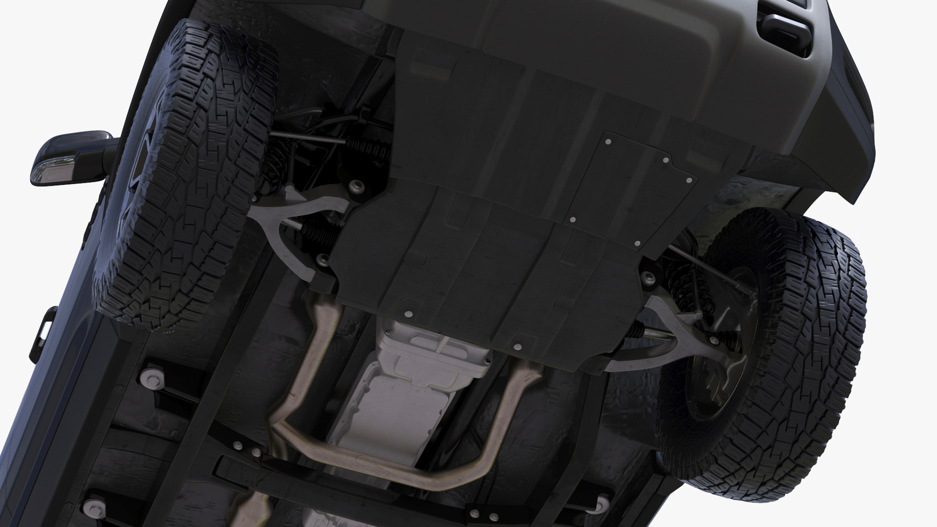 RAM 1500 Pickup Truck Simple Interior 3D