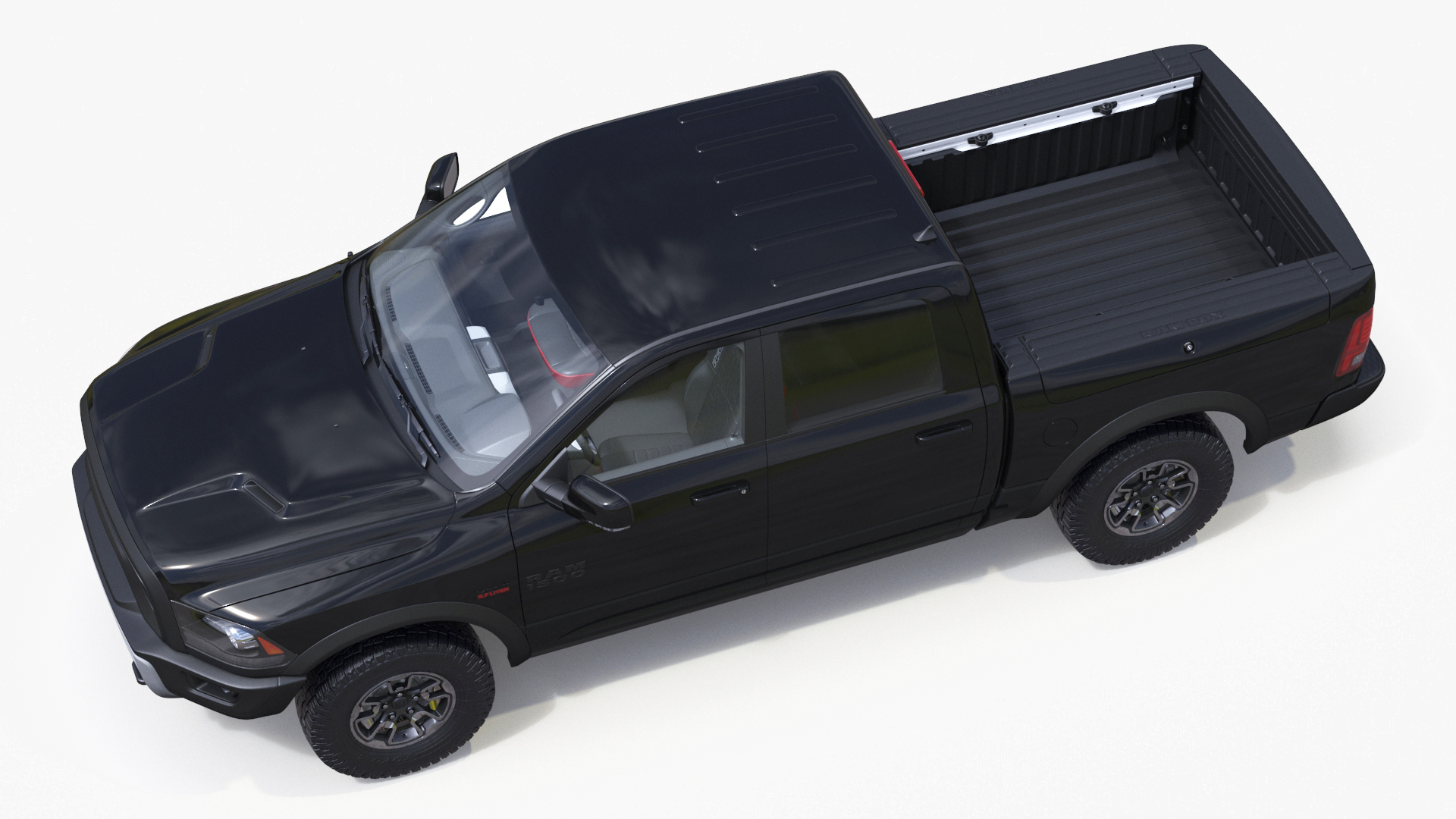RAM 1500 Pickup Truck Simple Interior 3D