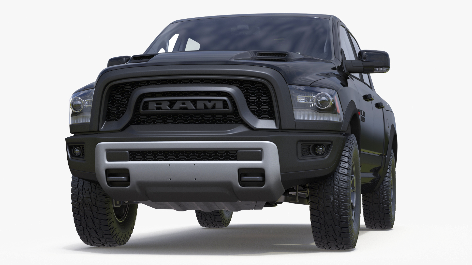 RAM 1500 Pickup Truck Simple Interior 3D