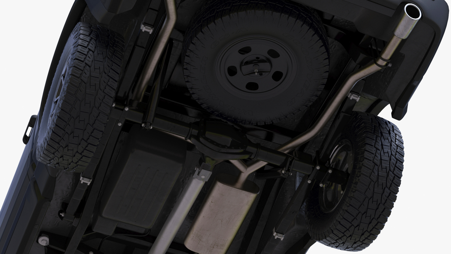 RAM 1500 Pickup Truck Simple Interior 3D