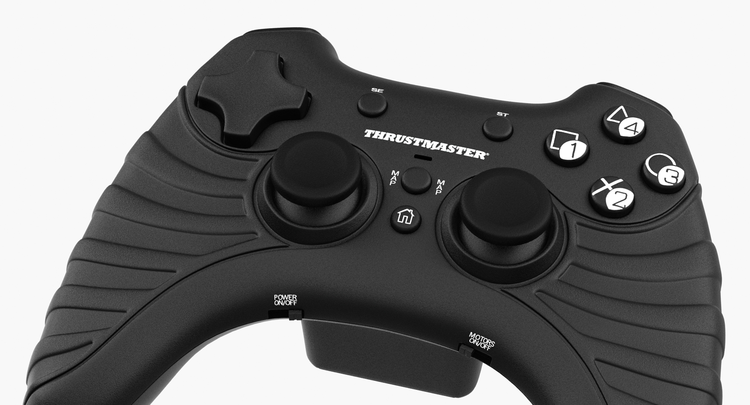 Thrustmaster T Wireless Video Game Gamepad Controller Black 3D model