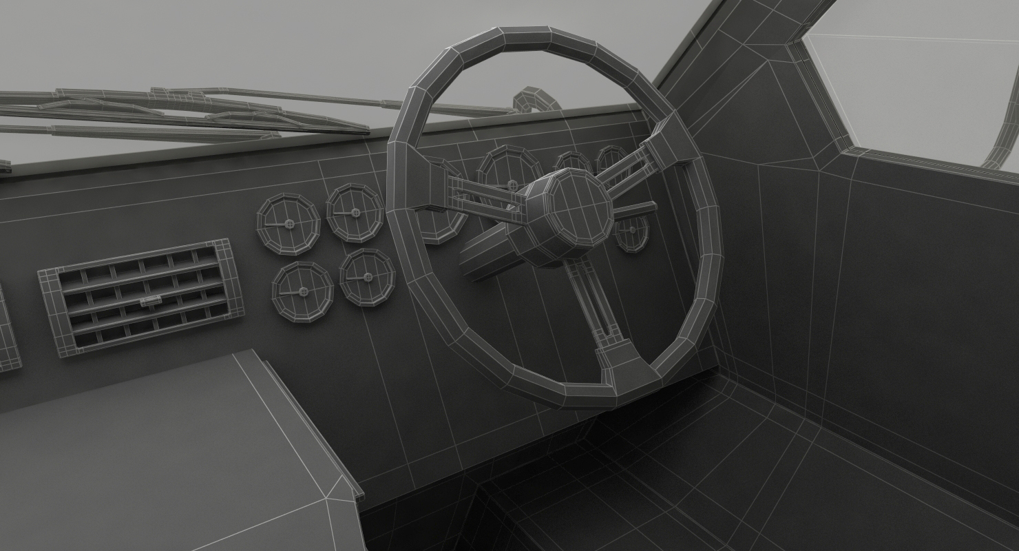 3D MPV 4x4 Bushmaster Camo model