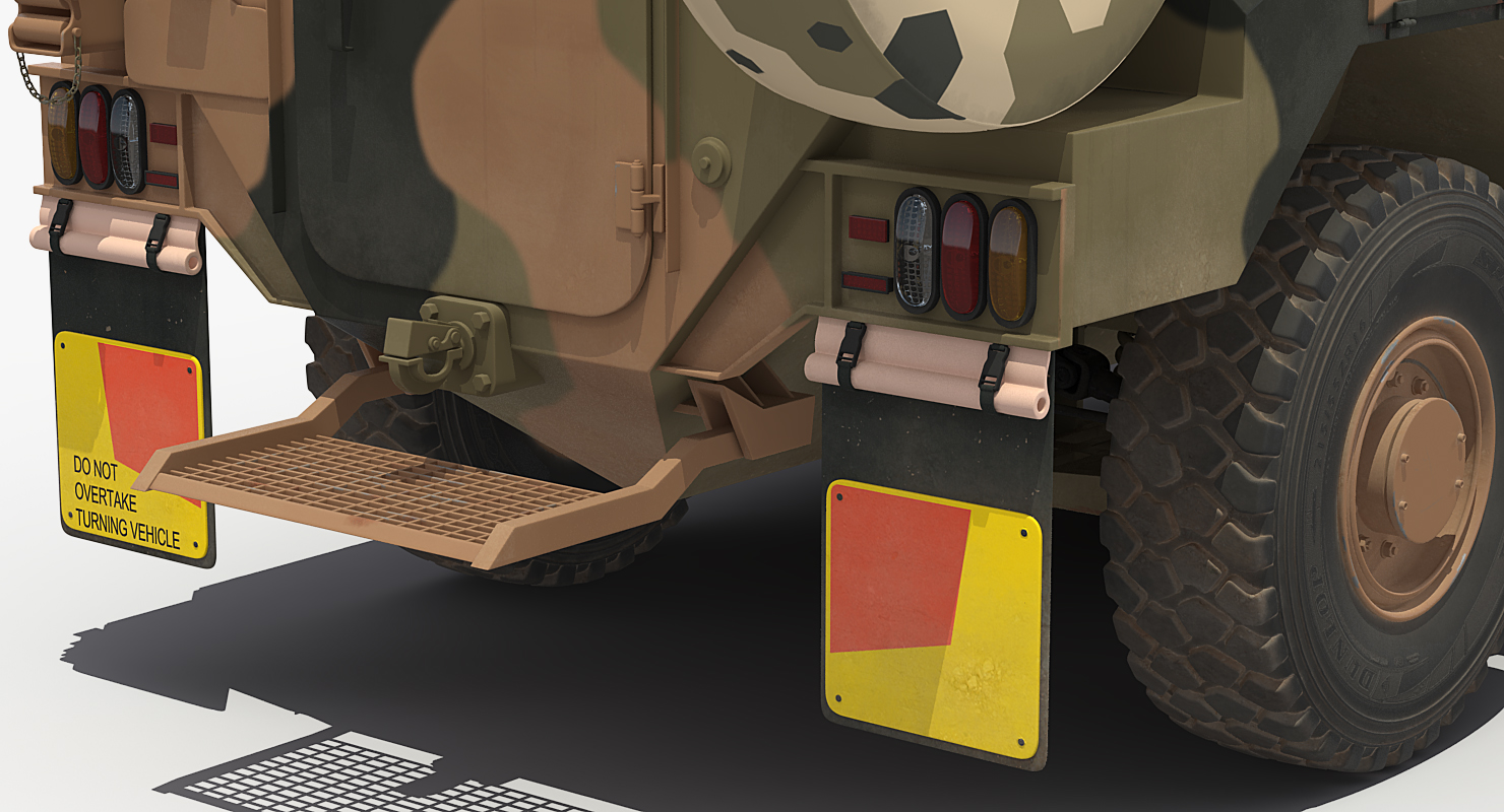 3D MPV 4x4 Bushmaster Camo model