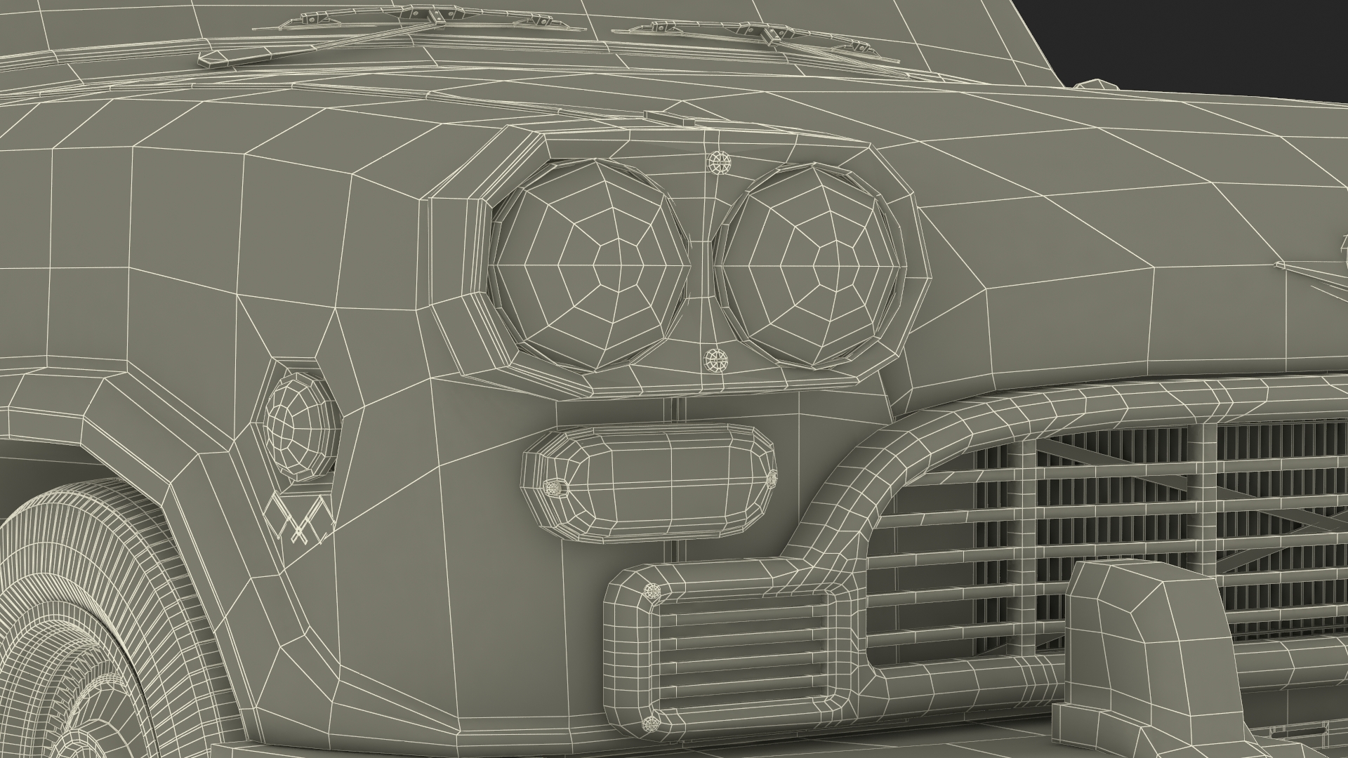 Vintage Checker Taxi Cab 3D model