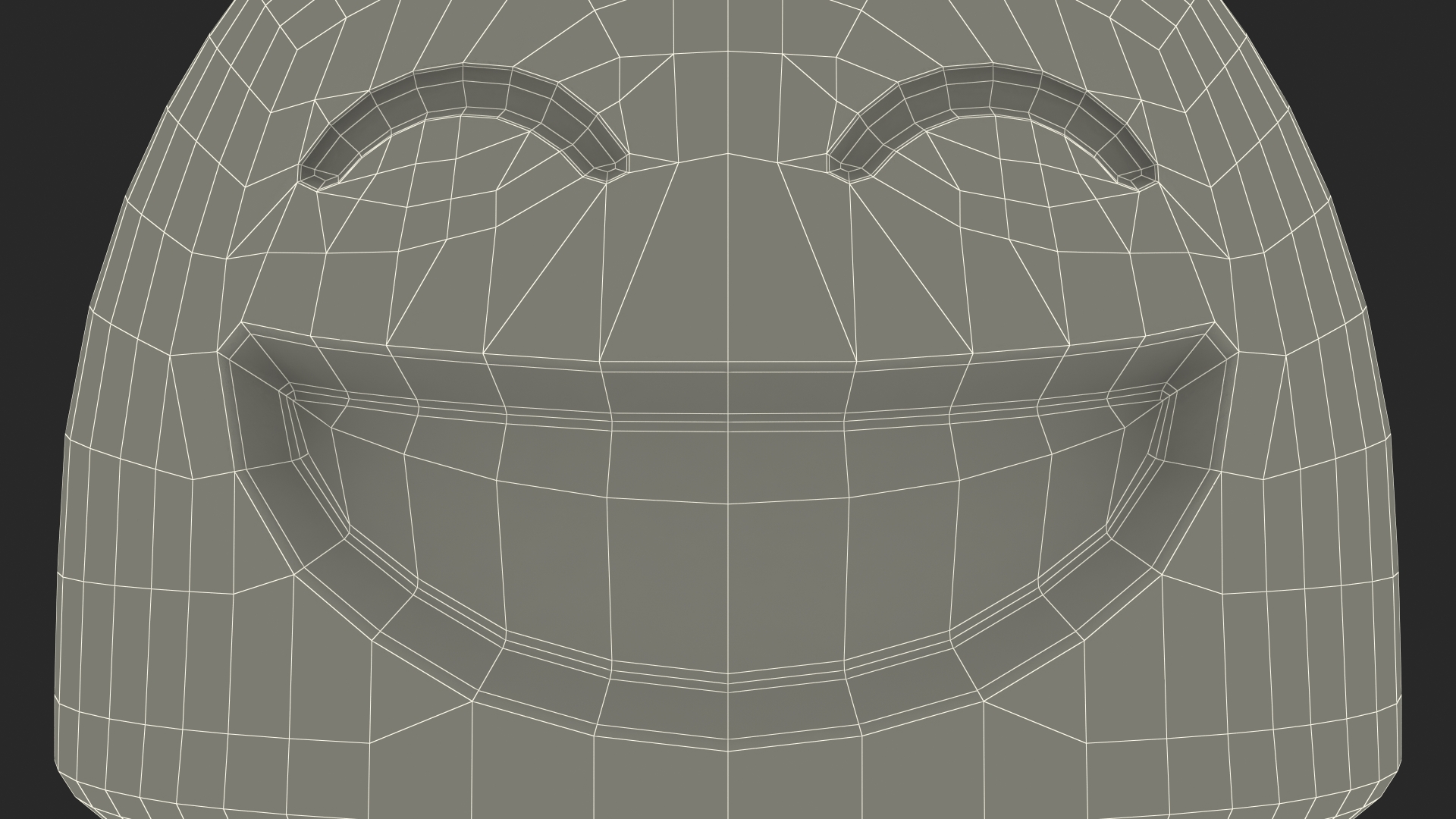 Beaming Face with Smiling Eyes Android Emoji 3D model
