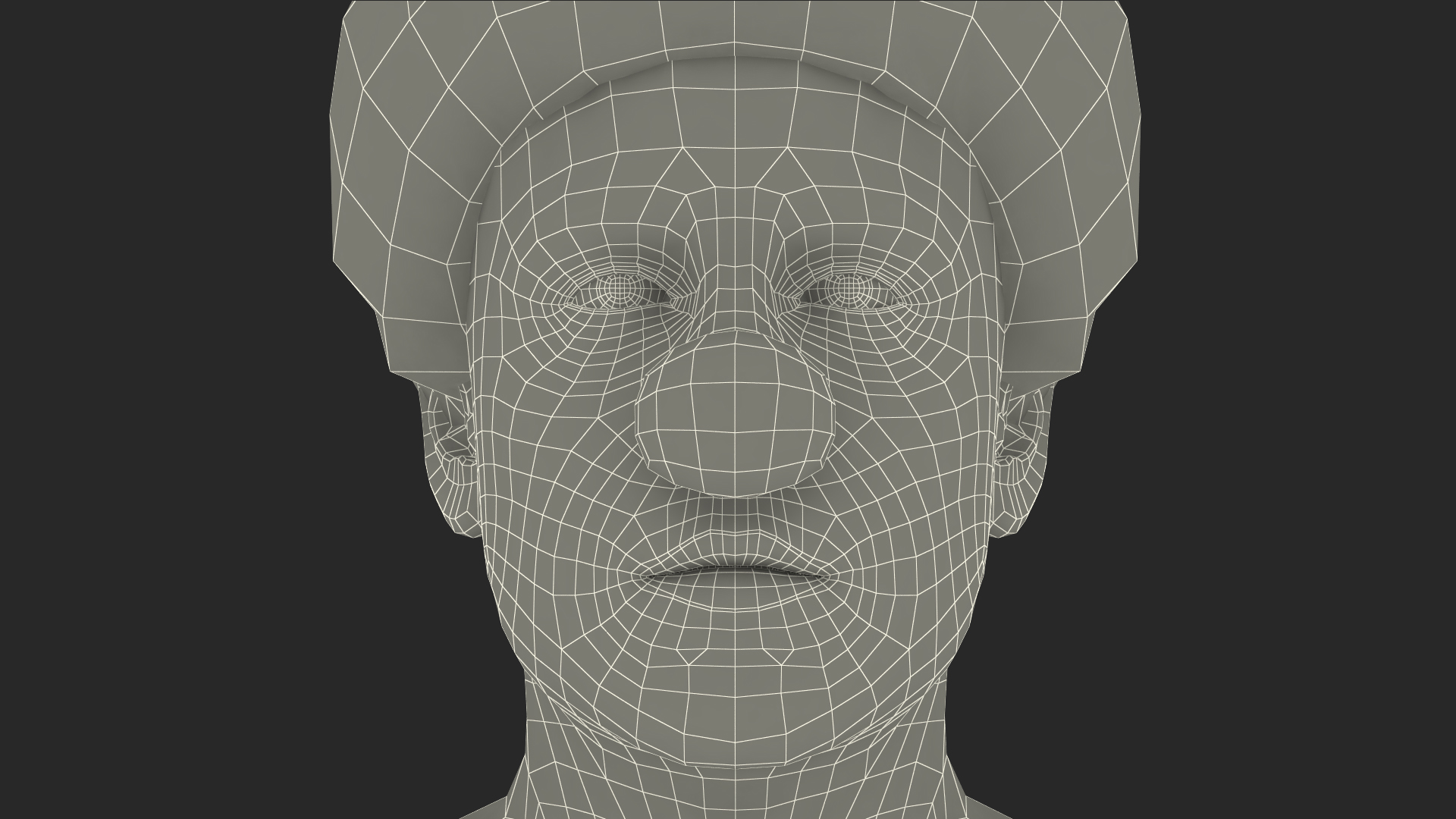 3D Funny Clown Head