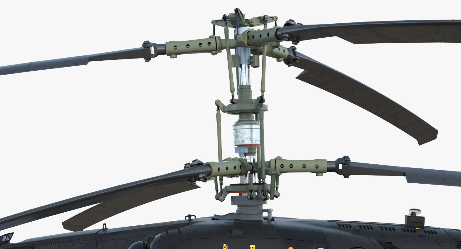 3D model Kamov Ka 52 or Alligator Russian Attack Helicopter