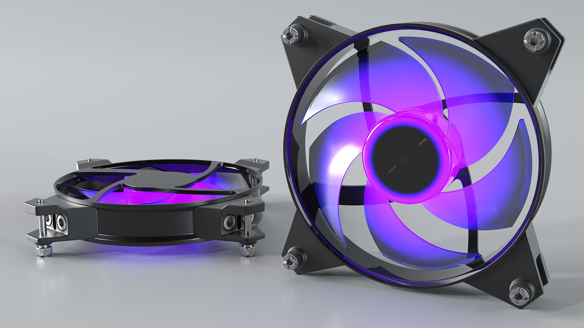 3D Cooler Master MasterLiquid Pro CPU Liquid Cooler model