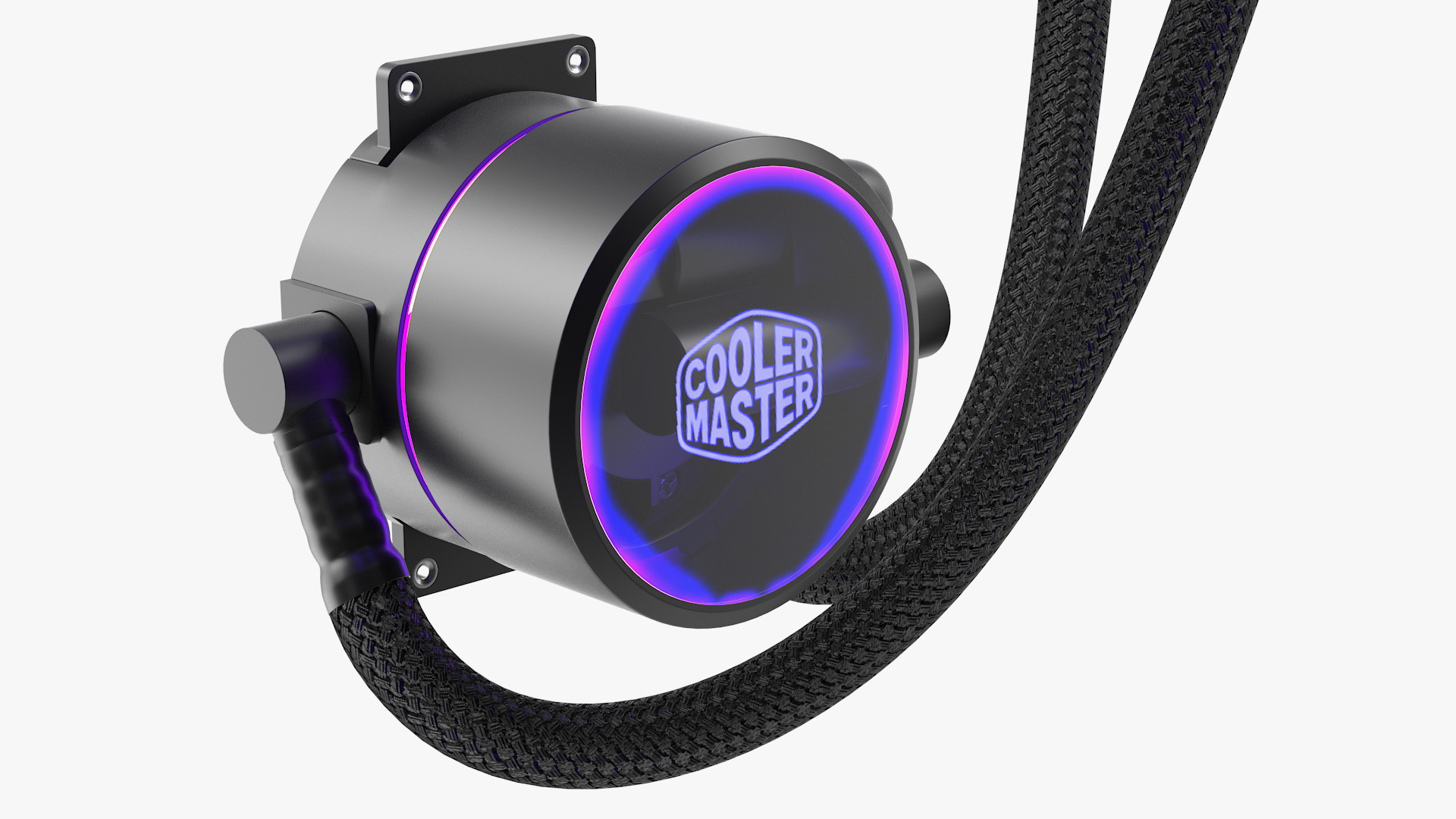 3D Cooler Master MasterLiquid Pro CPU Liquid Cooler model