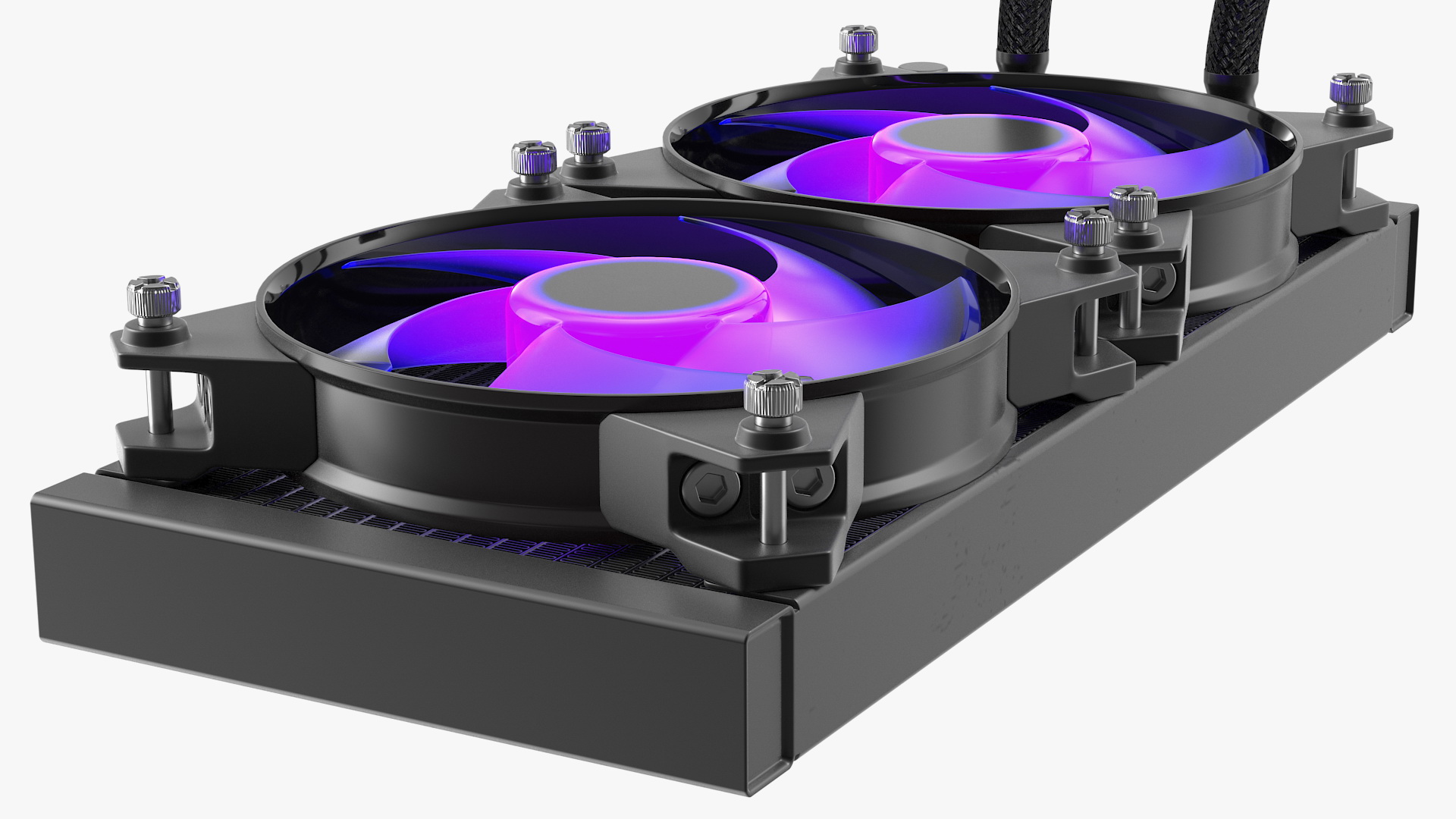 3D Cooler Master MasterLiquid Pro CPU Liquid Cooler model